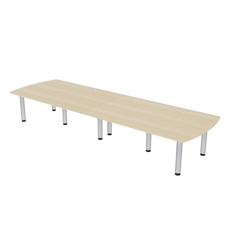 Skutchi Designs 45 in W, 120 in L, 29 in H, Engineered Wood Top, Brown HAR-AREC-46119-PT-08